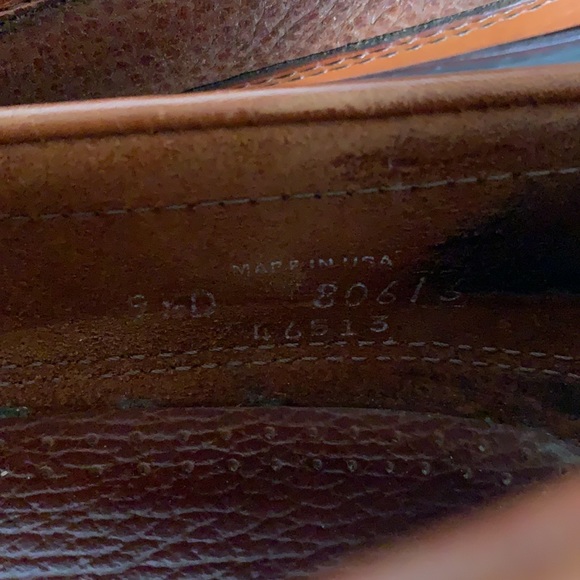 Allen Edmonds Quincy Penny Loafers size 9.5 - Picture 10 of 11